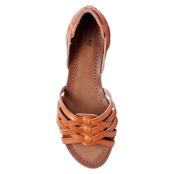 Mossimo Gena Strappy Flat Huarache Sandals New - Picture 5 of 5